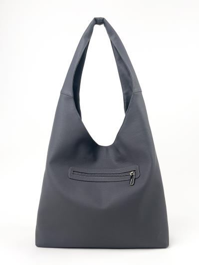 Фото товара: комлект (сумка та косметичка) n26103 графіт. Фото - 3.