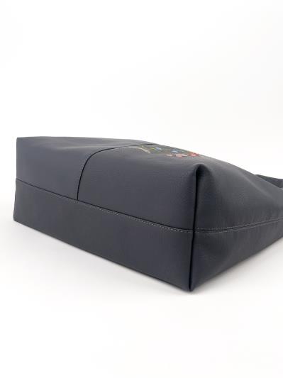 Фото товара: комлект (сумка та косметичка) n26103 графіт. Фото - 8.