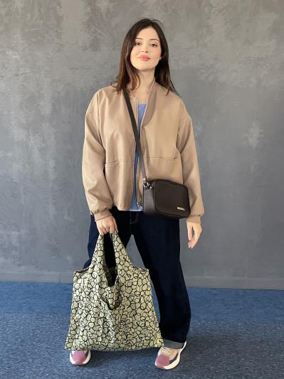 Фото товара: комплект (сумка та шопер для покупок) n26118 мультиколор. Фото - 1.