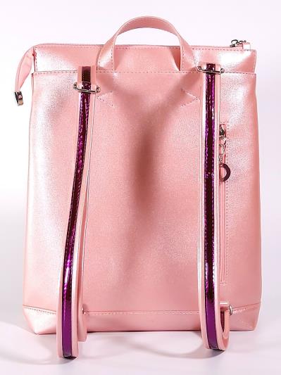 Фото товара: рюкзак 2102 рожевий-перламутр. Вид 3.