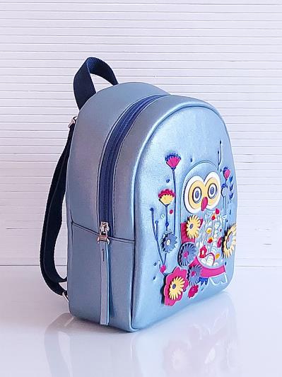 Фото товара: рюкзак KH0143 блакитний. Вид 3.