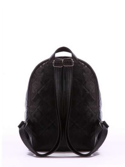 Стильний рюкзак з вышивкою, модель 171531 чорний. Зображення товару, вид додатковий.
