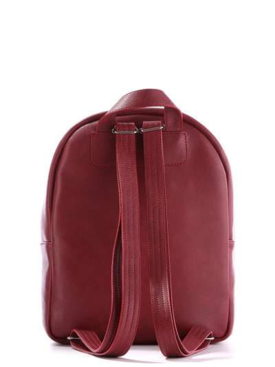 Стильний рюкзак, модель 172539 бордо. Зображення товару, вид ззаду.