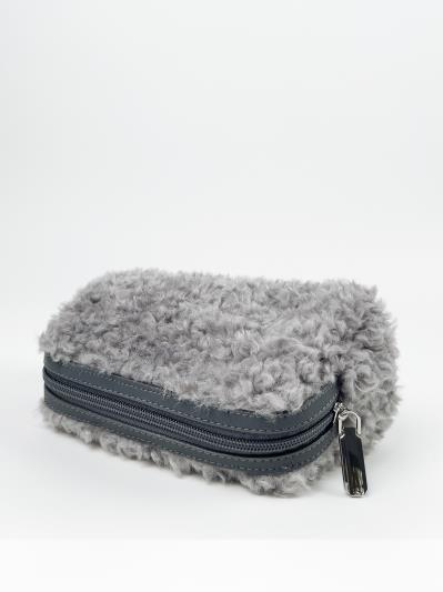 Фото товара: косметичка 7072 світло-сірий. Фото - 4.