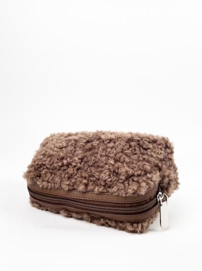 Фото товара: косметичка 7074 шоколад. Фото - 4.