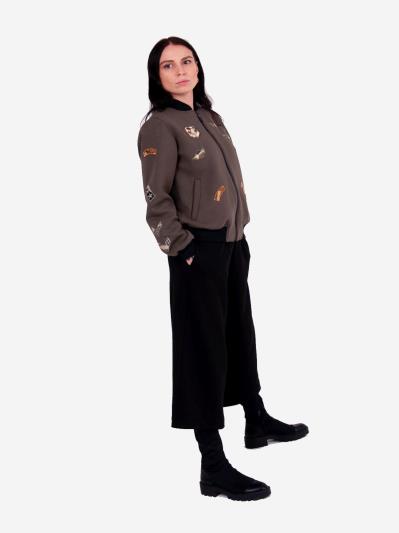 Фото товара: жіночий костюм з кюлотами L (202-008-01). Вид 2.
