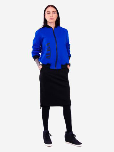 Фото товара: жіночий костюм з юбкою L (202-004-03). Вид 1.