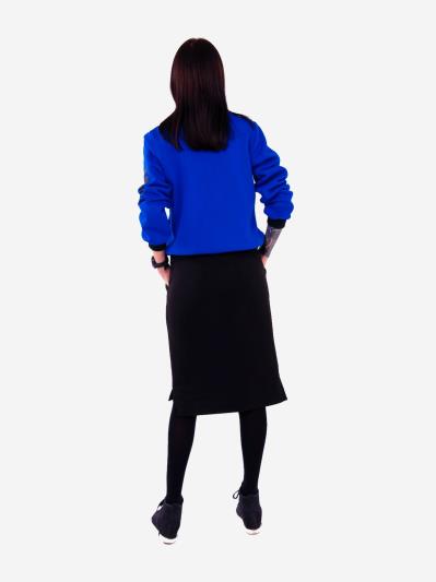 Фото товара: жіночий костюм з юбкою L (202-004-03). Вид 4.