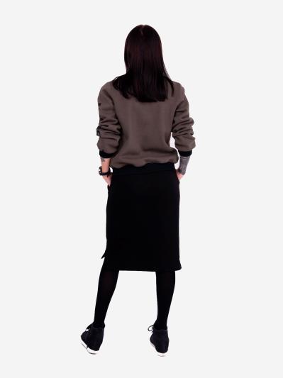 Фото товара: жіночий костюм з юбкою L (202-007-03). Вид 4.