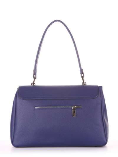 Стильна сумка-портфель, модель 181533 синій. Зображення товару, вид додатковий.