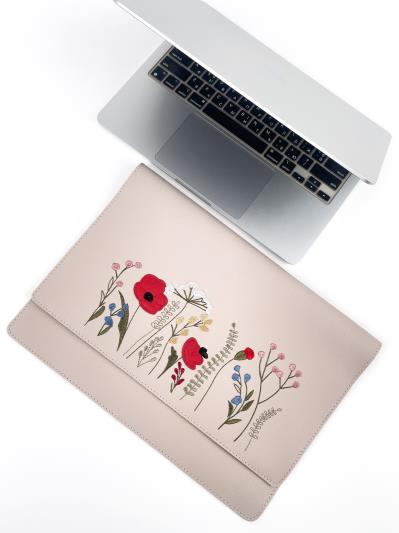 Фото товара: чохол для ноутбука 260106 бежевий. Фото - 2.