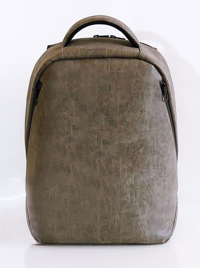 Фото товара: рюкзак MAN-012-2 темно-сірий. Вид 2.
