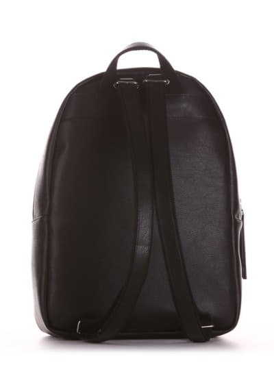Брендовий рюкзак з вышивкою, модель 191532 чорний. Зображення товару, вид додатковий.