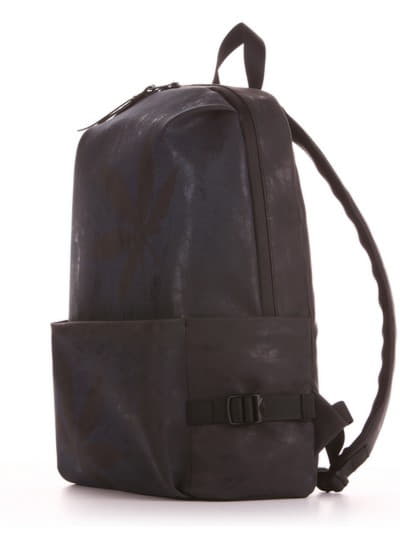 Модний рюкзак, модель 191613 чорний. Зображення товару, вид ззаду.