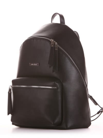 Шкільний рюкзак, модель 191731 чорний. Зображення товару, вид збоку.