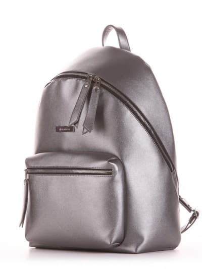Шкільний рюкзак, модель 191734 нікель. Зображення товару, вид збоку.