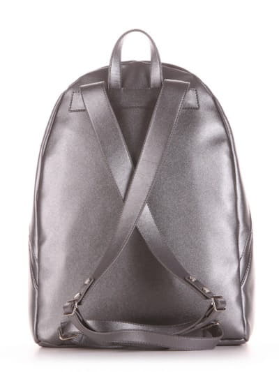 Шкільний рюкзак, модель 191734 нікель. Зображення товару, вид ззаду.