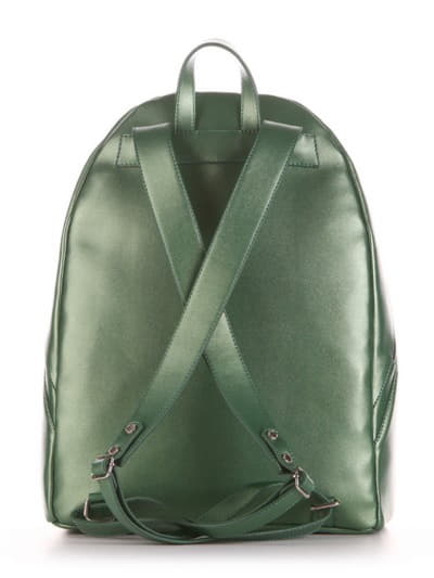 Шкільний рюкзак, модель 191736 зелений-перламутр. Зображення товару, вид додатковий.
