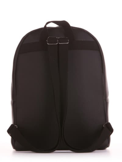 Шкільний рюкзак з вышивкою, модель 191771 чорний. Зображення товару, вид додатковий.