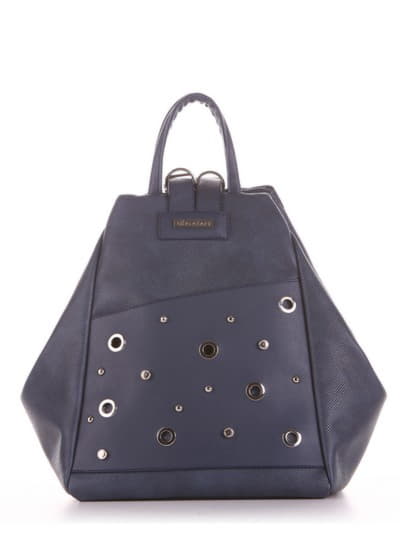 Шкільна сумка - рюкзак, модель 191591 синій. Зображення товару, вид спереду.