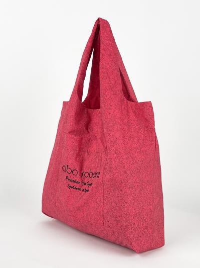 Фото товара: шопер 250330 червоно-чорний. Фото - 4.