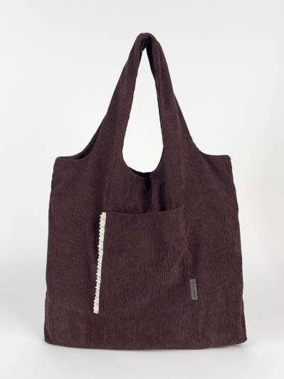 Фото товара: шопер 260400 темний шоколад. Фото - 2.