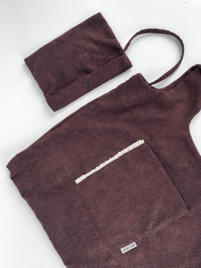 Фото товара: шопер 260400 темний шоколад. Фото - 7.