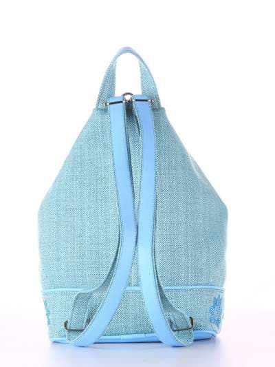 Літній рюкзак з вышивкою, модель 180242 . Зображення товару, вид ззаду.