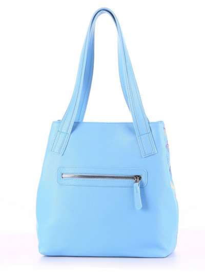 Літня сумка з вышивкою, модель 180133 блакитний. Зображення товару, вид додатковий.