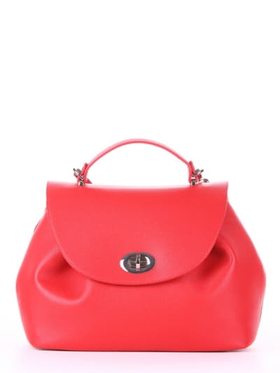 Модна сумка, модель 190003 червоний. Зображення товару, вид спереду.