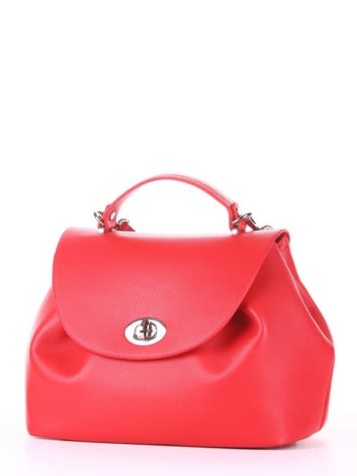 Модна сумка, модель 190003 червоний. Зображення товару, вид збоку.