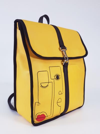 Фото товара: рюкзак 210171 жовтий. Вид 1.