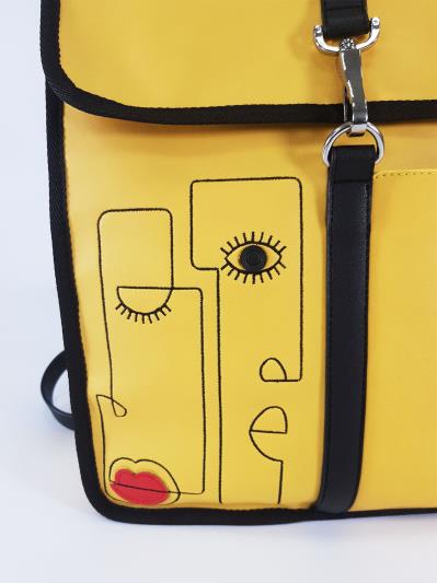 Фото товара: рюкзак 210171 жовтий. Вид 2.