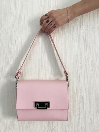 Фото товара: сумка через плече 220024 рожевий. Фото - 1.