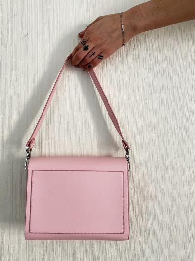 Фото товара: сумка через плече 220024 рожевий. Фото - 3.