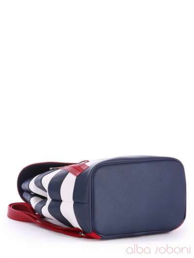 Брендовий рюкзак, модель 170011 синьо-червоний. Зображення товару, вид додатковий.