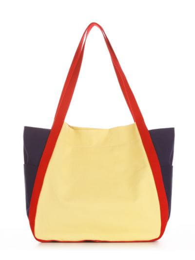 Молодіжна сумка, модель 190433 жовтий-синій. Зображення товару, вид додатковий.