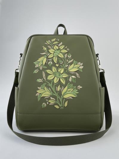 Фото товара: рюкзак u22181 оливковий. Фото - 1.
