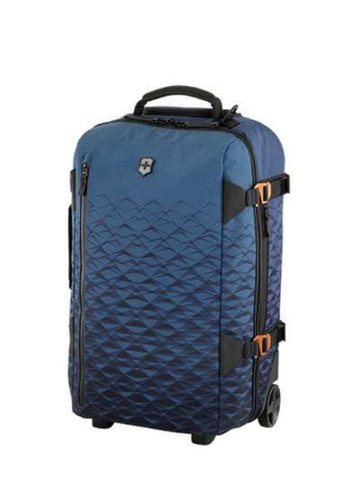 Брендовий чемодан на 2 колесах victorinox travel vx touring/dark teal vt601477 синій. Зображення товару, вид 1
