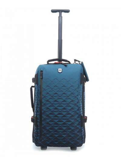 Брендовий чемодан на 2 колесах victorinox travel vx touring/dark teal vt601477 синій. Зображення товару, вид 2