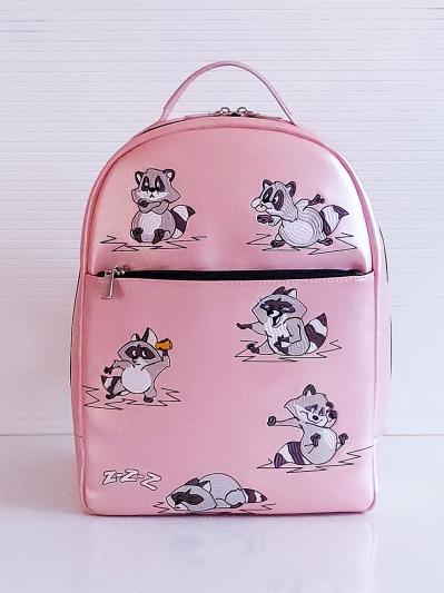 Фото товара: рюкзак 201354 рожевий-перламутр. Вид 2.