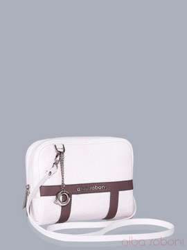 Літня сумка, модель 150820 білий. Зображення товару, вид збоку.