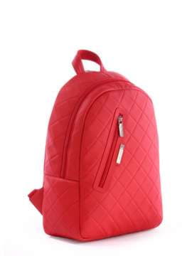 Шкільний рюкзак, модель 171343 червоний. Зображення товару, вид збоку.