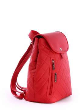 Шкільний рюкзак, модель 171353 червоний. Зображення товару, вид збоку.
