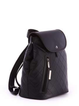 Шкільний рюкзак, модель 171356 чорний. Зображення товару, вид збоку.