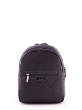 Жіночий рюкзак, модель 171364 сірий. Зображення товару, вид спереду.