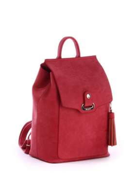 Модний рюкзак, модель 171461 червоний. Зображення товару, вид спереду.