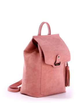 Брендовий рюкзак, модель 171462 рожевий. Зображення товару, вид спереду.