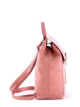 Брендовий рюкзак, модель 171462 рожевий. Зображення товару, вид збоку.