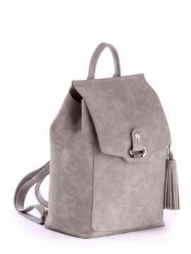 Шкільний рюкзак, модель 171465 сірий. Зображення товару, вид спереду.